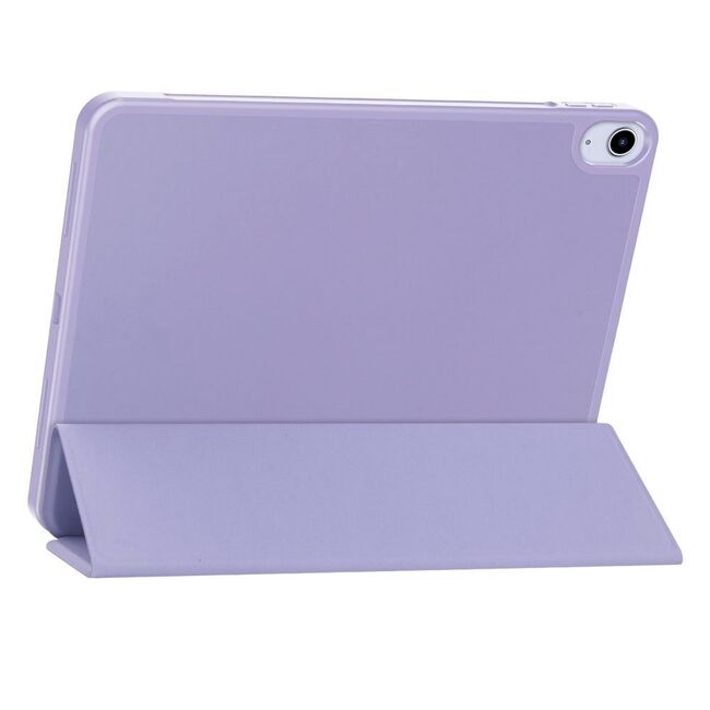 Husa pentru Apple iPad Air 11 2024 / 2025​ M2, M3 de tip stand cu slot pentru Apple Pencil functie sleep/wake-up, mov