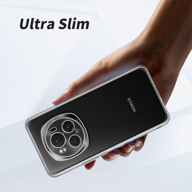 Husa pentru Honor Magic 6 Pro Slim Anti-Shock 1.5mm, Transparent