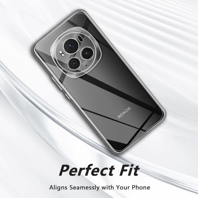 Husa pentru Honor Magic 6 Pro Slim Anti-Shock 1.5mm, Transparent
