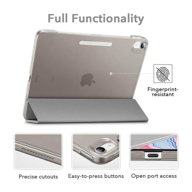 Husa Apple iPad Air 11" 2024 / 2025​ M2, M3 10.9" ESR Ascend Trifold, Negru