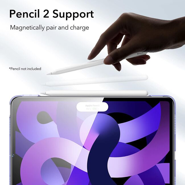 Husa Apple iPad Air 11 2024 / 2025​ M2, M3 ESR Ascend Trifold cu functie sleep/wake-up - lavender