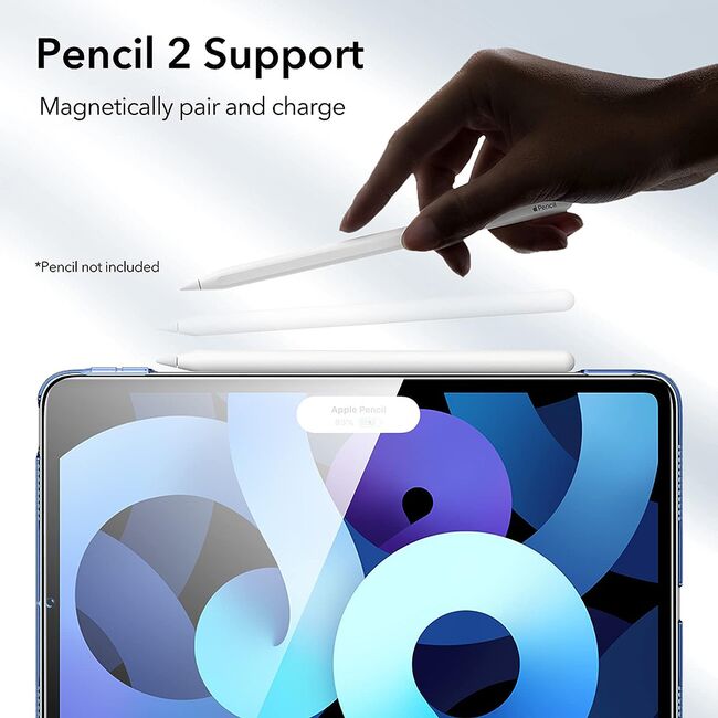 Husa Apple iPad Air 11" 2024 / 2025​ M2, M3 ESR Ascend Trifold, Navy Blue