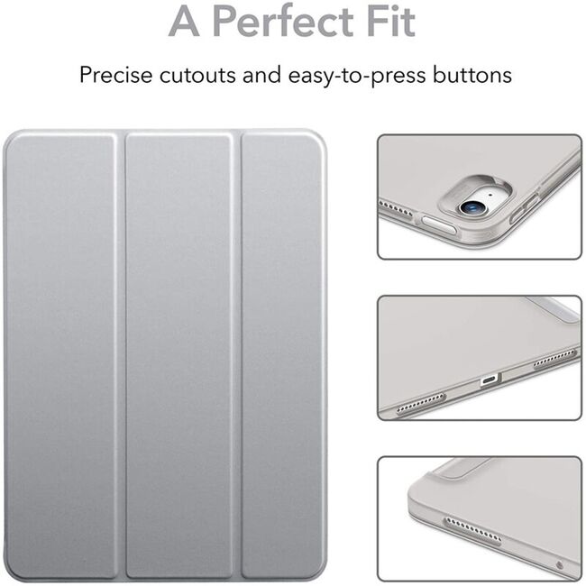 Husa Apple iPad Air 11"2024 / 2025​ M2, M3 ESR Rebound Slim, argintiu