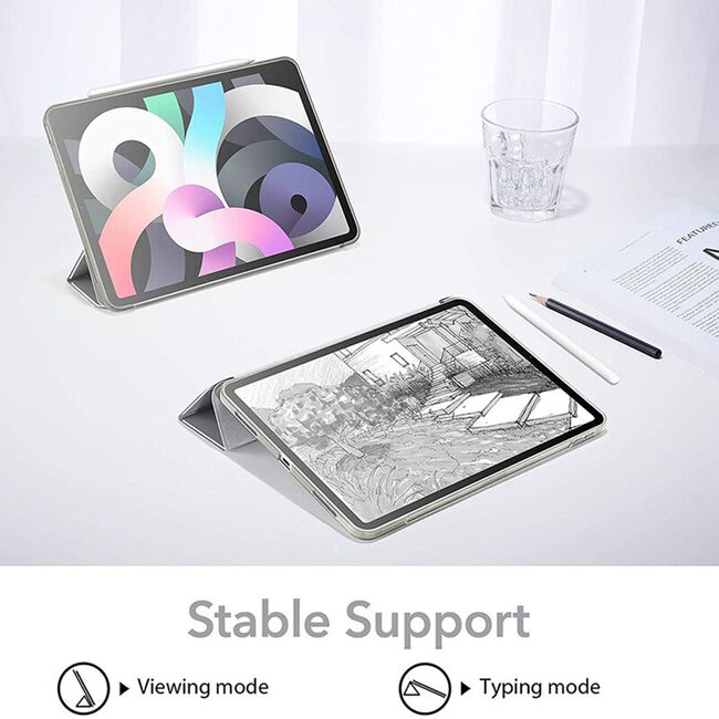 Husa Apple iPad Air 11"2024 / 2025​ M2, M3 ESR Rebound Slim, argintiu