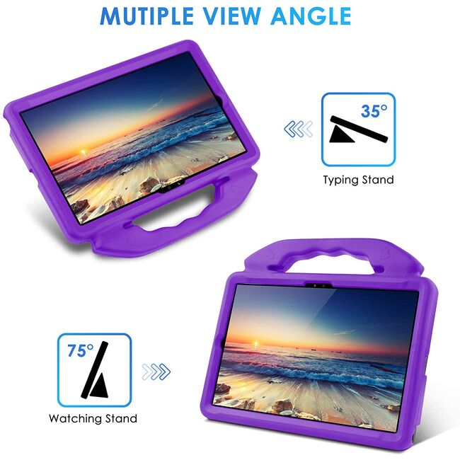 Husa pentru Lenovo Tab M11 Shockproof de tip stand, mov