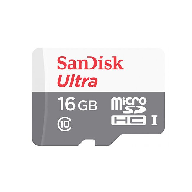 Card memorie 16GB SanDisk Ultra, Android, SDSQUNS-016G-GN3MN