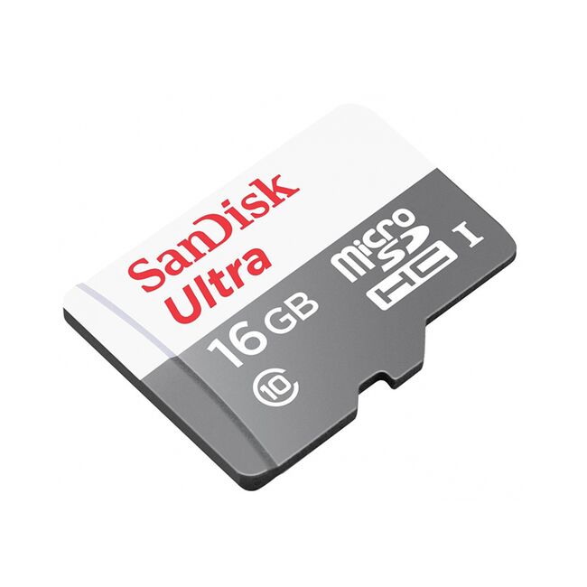 Card memorie 16GB SanDisk Ultra, Android, SDSQUNS-016G-GN3MN