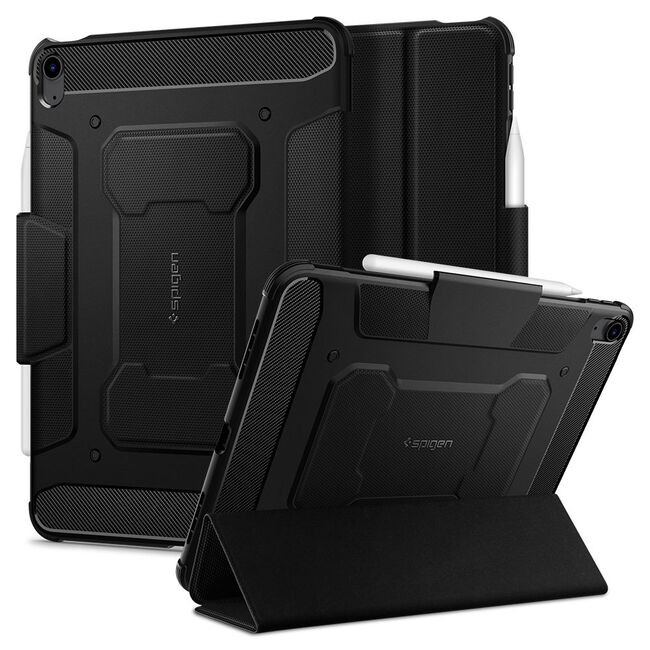 Husa Spigen Rugged Armor Pro pentru Apple iPad Air 11 2024 / 2025​ M2, M3, negru