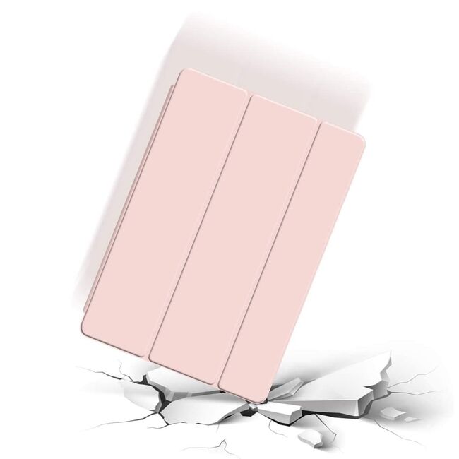 Husa Apple iPad Air 11 2024 / 2025​ M2, M3 cu functie wake-up/sleep si suport pentru Apple Pen, light pink
