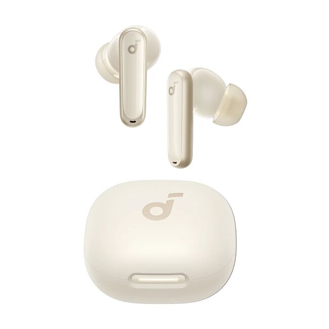 Casti Bluetooth TWS, Noise Cancelling Anker SoundCore P40i, alb