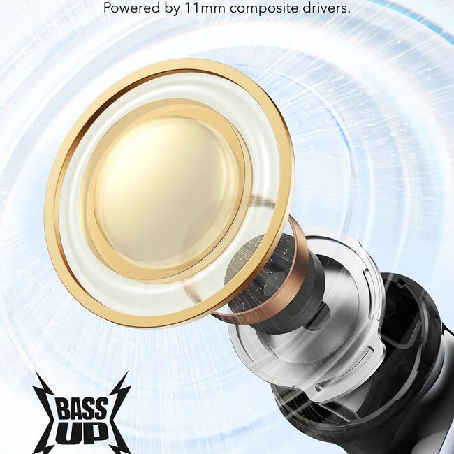 Casti Bluetooth TWS, Noise Cancelling Anker SoundCore P40i, alb