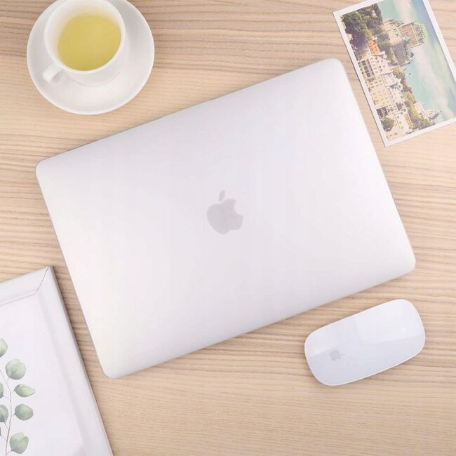 Carcasa pentru MacBook Air 15 2023 / 2024 M2, M3 Hard Shell Frost, transparent mat