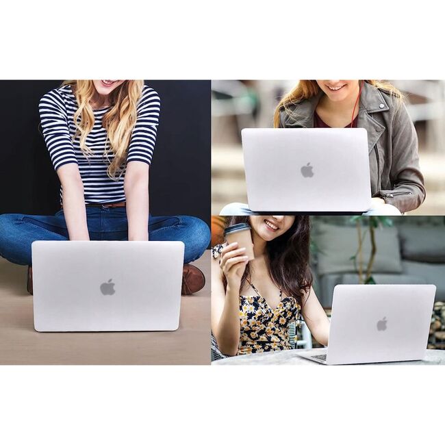 Carcasa pentru MacBook Air 15 2023 / 2024 M2, M3 Hard Shell Frost, transparent mat