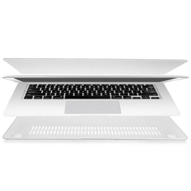 Carcasa MacBook Pro 13" 2020 Hard Shell Frost, tranparent mat