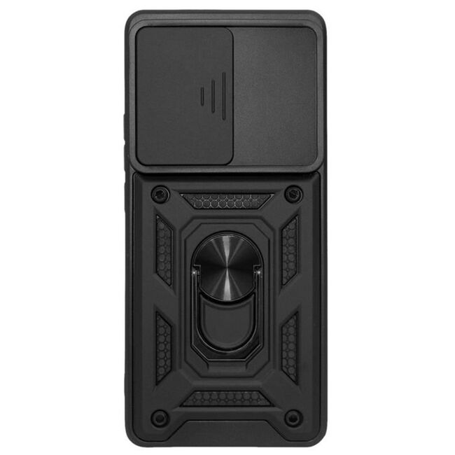 Husa pentru Oppo Reno 10, Reno 10 Pro cu inel Ring Armor Kickstand Tough, protectie camera, rose gold