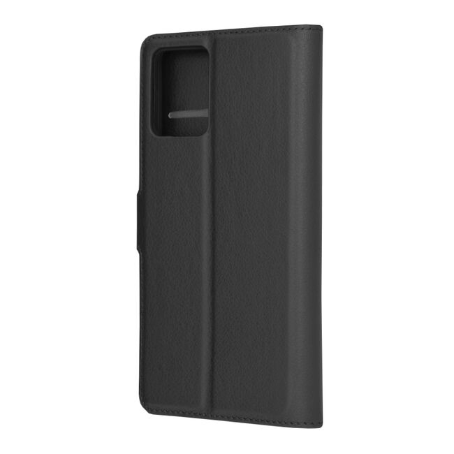 Husa Motorola Moto G14 Techsuit Leather Book tip carte, negru