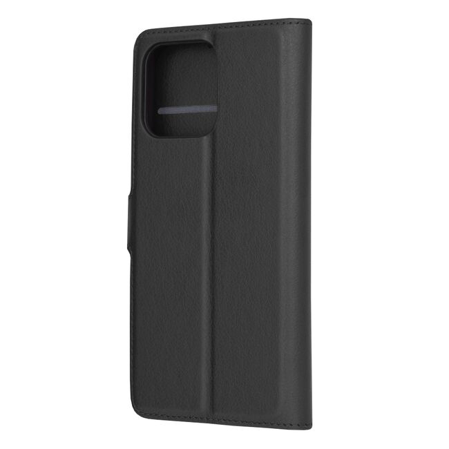 Husa Honor 70 Lite, X6, X8 5G Techsuit Leather Book tip carte, negru