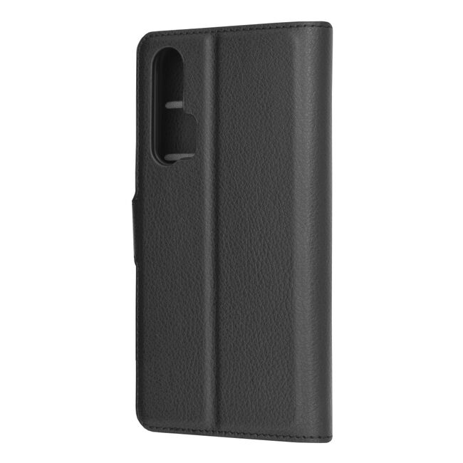 Husa Huawei Nova 5T Techsuit Leather Folio, negru