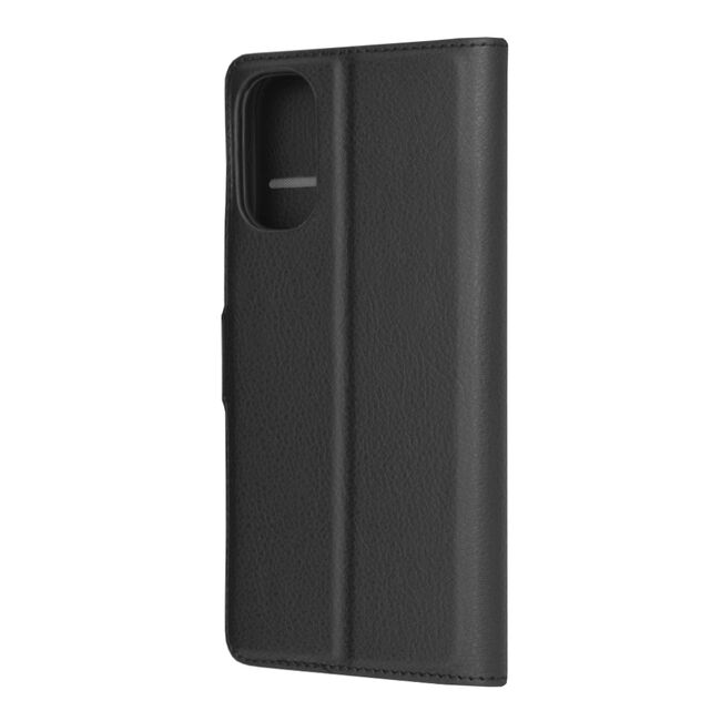 Husa Motorola Moto G31 / G41 Techsuit Leather Book tip carte, negru