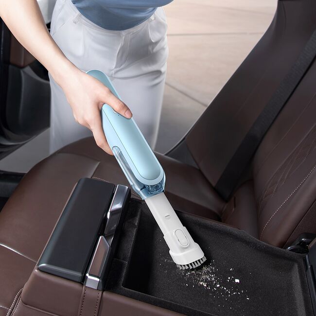 Aspirator auto wireless, filtru HEPA Baseus A1, bleu, VCAQ010003
