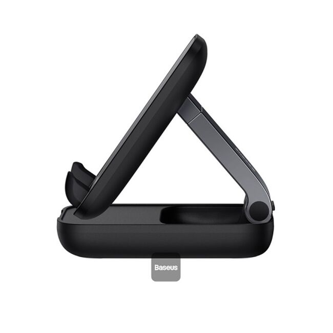 Suport telefon birou Baseus Seashell, negru, B10551500111-00
