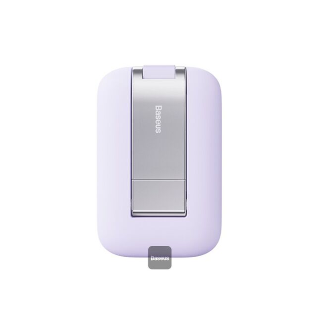 Suport telefon birou cu oglinda Baseus Seashell, mov, B10551501511-00