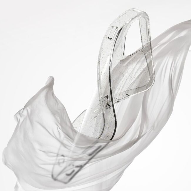 Husa sclipici Motorola Moto E13 Techsuit SparkleSkin, transparenta