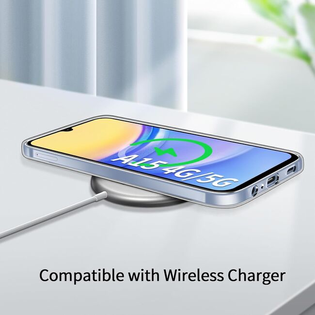 Husa pentru Samsung Galaxy A15 Anti-Shock 1.5mm, transparent
