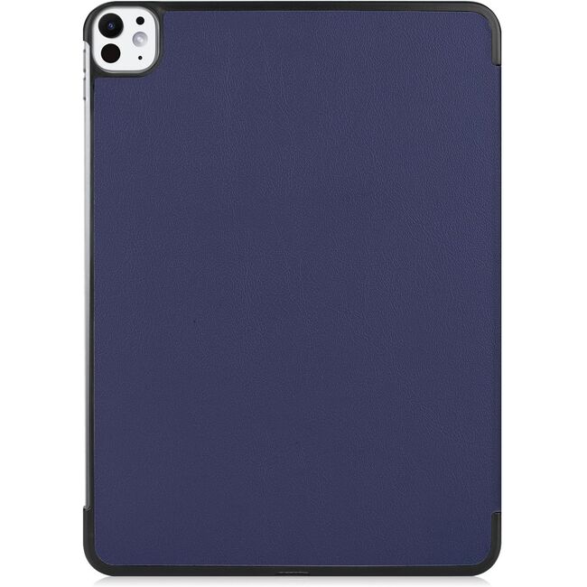 Husa pentru Apple iPad Pro 11 (2024) M4 cu functie wake-up/sleep, tip stand, navy blue