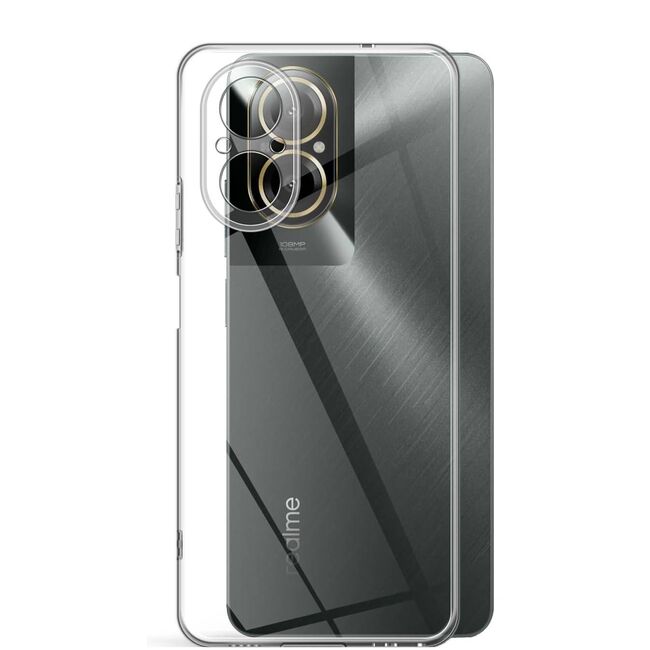 Husa pentru Realme C67 4G Slim Anti-Shock 1.5mm, Transparent