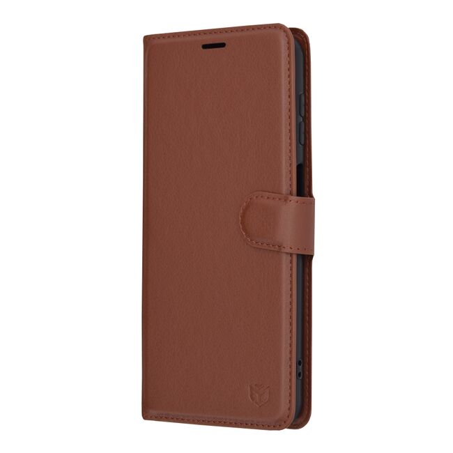 Husa Samsung Galaxy A52, A52s 4G Techsuit Leather Folio, maro