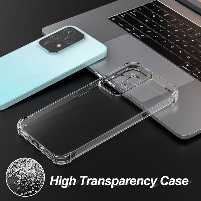 Husa pentru Honor 200 Lite Slim Anti-Shock 1.5mm reinforced corners, Transparent