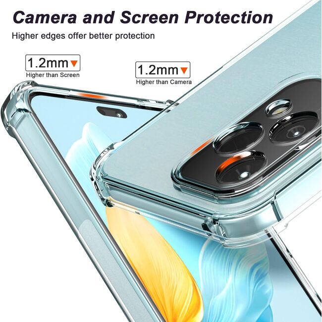 Husa pentru Honor 200 Lite Slim Anti-Shock 1.5mm reinforced corners, Transparent