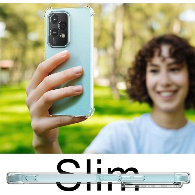 Husa pentru Honor 200 Lite Slim Anti-Shock 1.5mm reinforced corners, Transparent