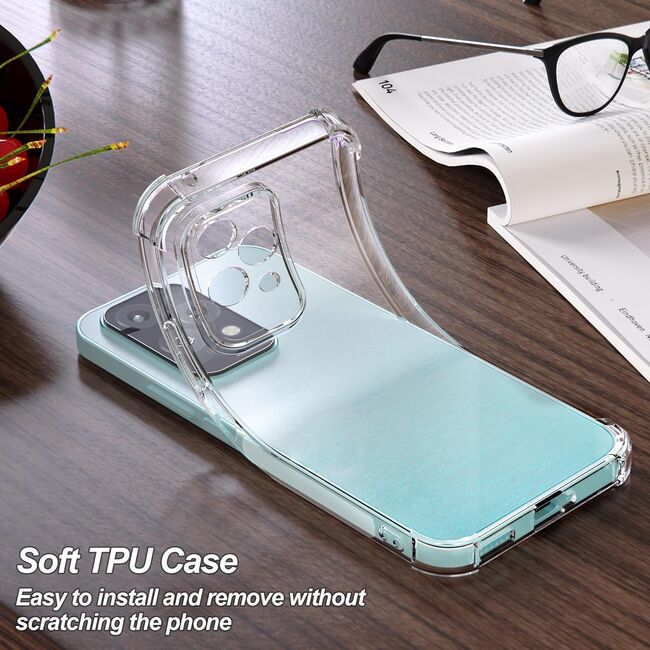 Husa pentru Honor 200 Lite Slim Anti-Shock 1.5mm reinforced corners, Transparent