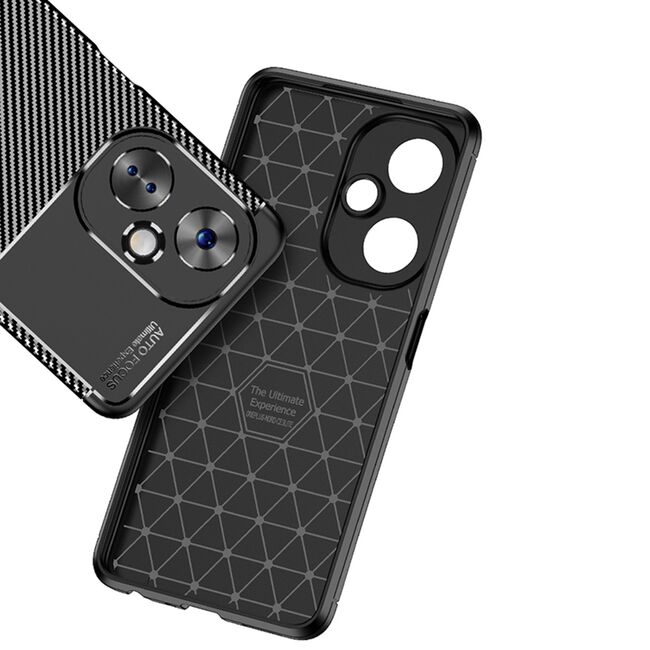 Husa OnePlus Nord CE 3 Lite Techsuit CarbonFiber, negru