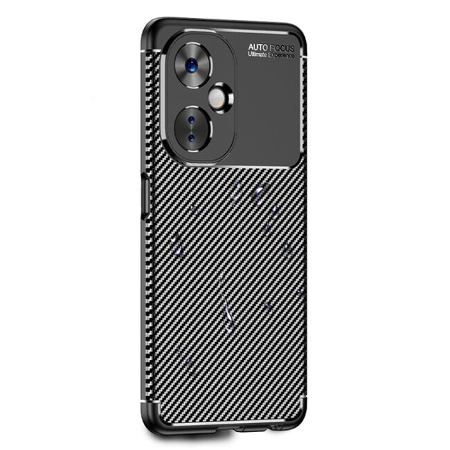 Husa OnePlus Nord CE 3 Lite Techsuit CarbonFiber, negru