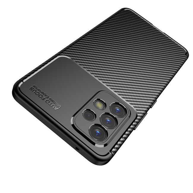 Husa Samsung Galaxy A53 5G Techsuit CarbonFiber, negru