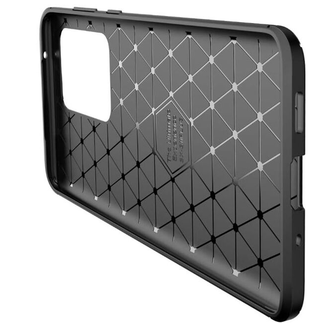 Husa Samsung Galaxy S20 Ultra Techsuit CarbonFiber, negru