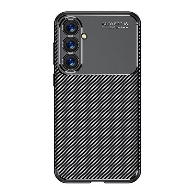Husa Samsung Galaxy S23 FE Techsuit CarbonFiber, negru