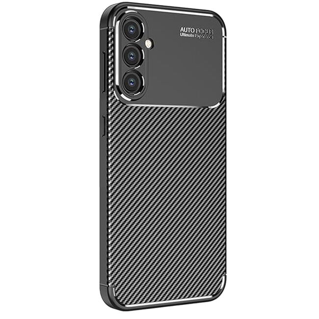 Husa Samsung Galaxy S24 Plus Techsuit CarbonFiber, negru