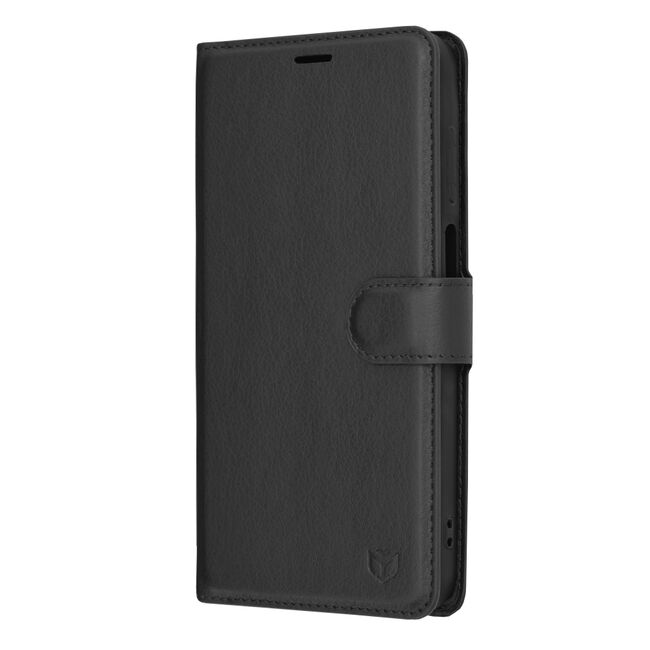 Husa pentru Samsung Galaxy A15 Wallet tip carte, negru