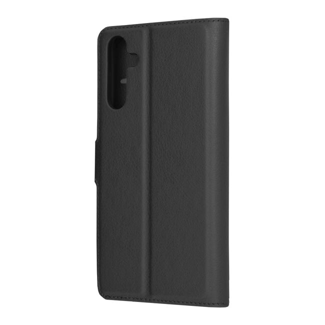 Husa pentru Samsung Galaxy A15 Wallet tip carte, negru