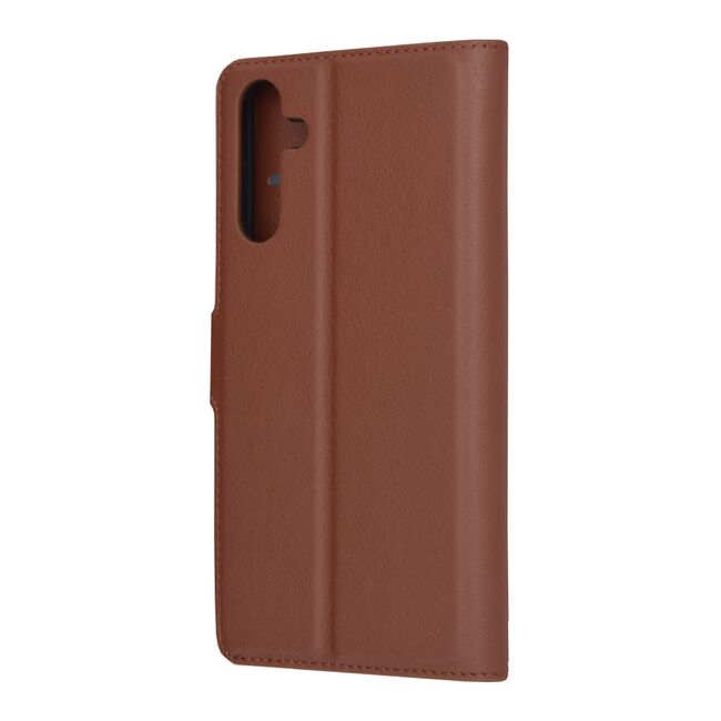 Husa Samsung Galaxy A15 4G Techsuit Leather Folio, maro