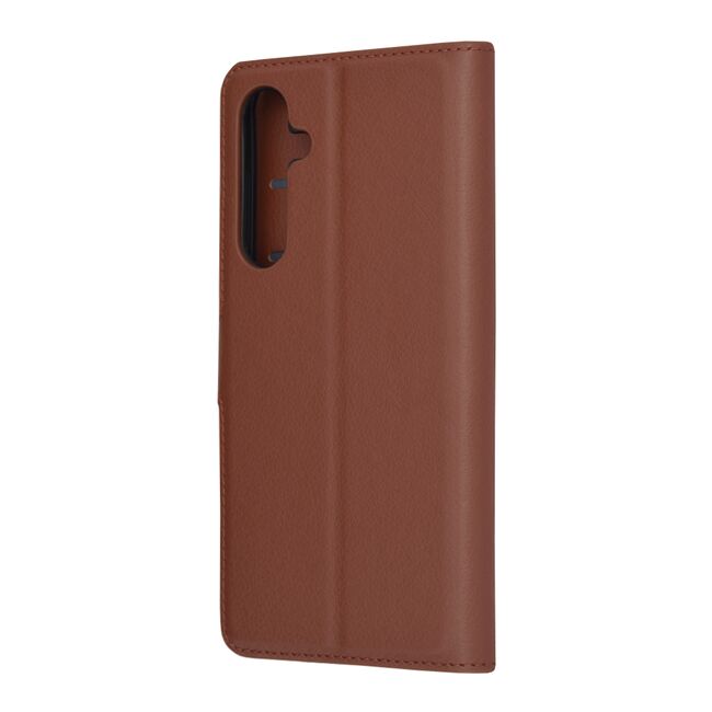 Husa Samsung Galaxy A55 5G Techsuit Leather Folio, maro