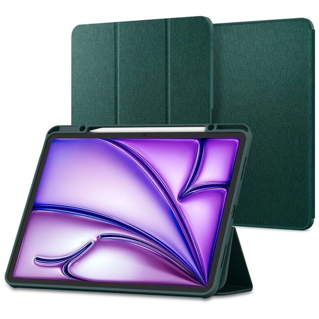 Husa iPad Air Air 11 2024 / 2025​ M2, M3 Spigen Urban Fit, verde