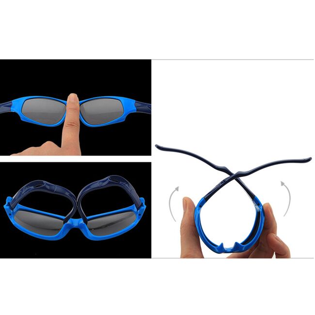 Ochelari de soare sport polarizati copii 3-8 ani Techsuit, 816-C5