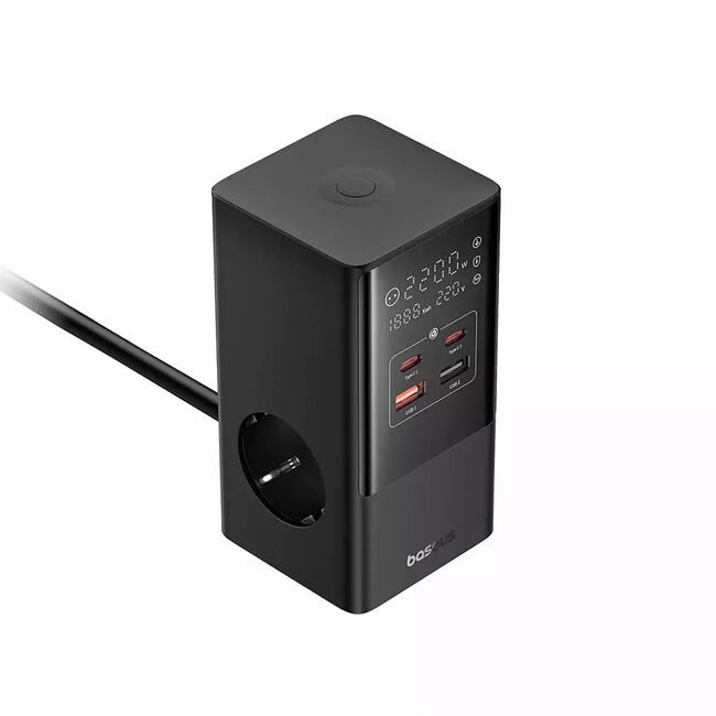 Statie incarcare 3xShuko, 2xType-C, 2xUSB Baseus, E00023606113-00