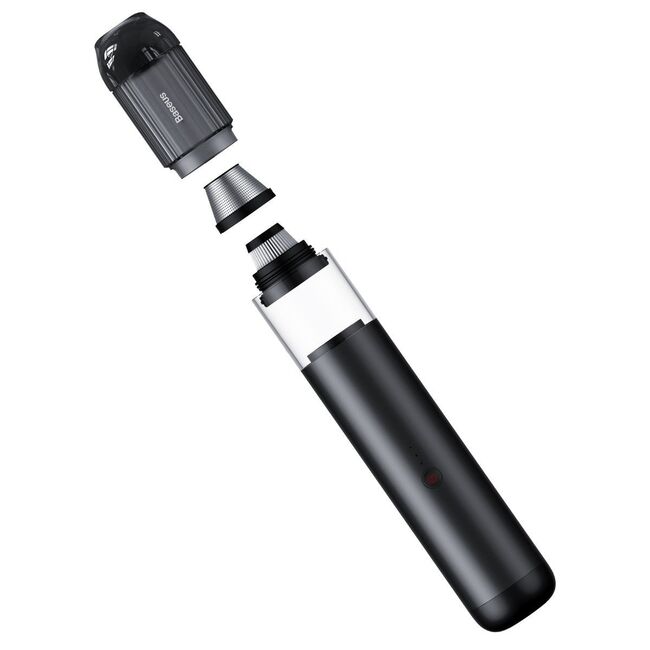 Aspirator auto cu acumulator, filtru HEPA Baseus A3, CRXCQA3-0A, negru