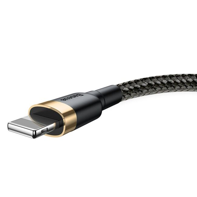 Cablu de date Lightning Baseus 2.4A, 480Mbps, 1m, CALKLF-BV1